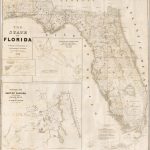Florida Vintage Road Maps Track The Growth Of The State   Vintage Florida Map