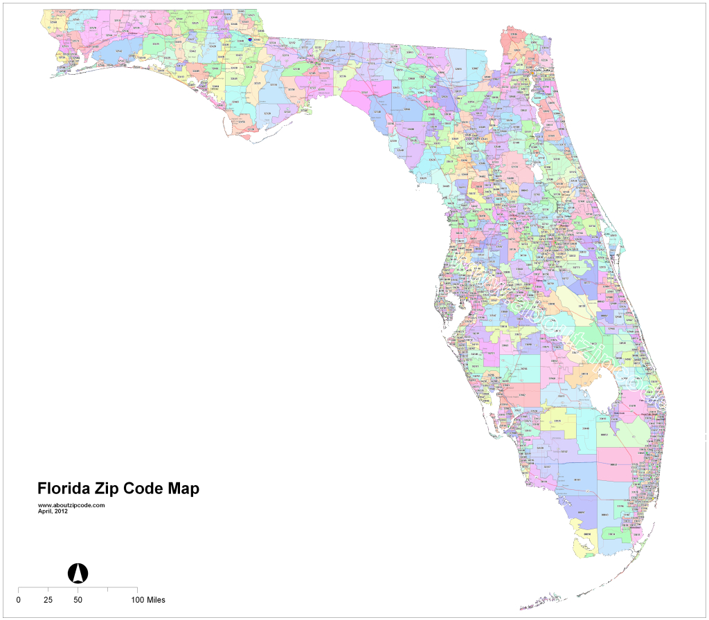 Florida Zip Code Maps - Free Florida Zip Code Maps - Central Florida Zip Code Map