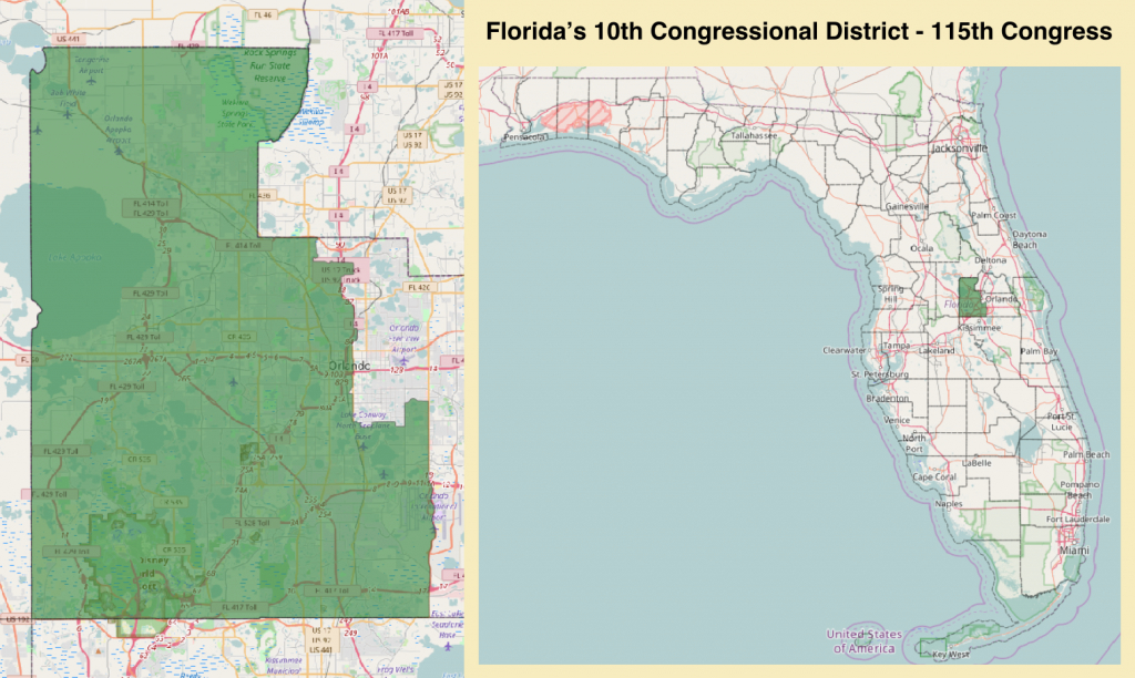Florida&amp;#039;s 10Th Congressional District - Wikipedia - Florida House District 64 Map