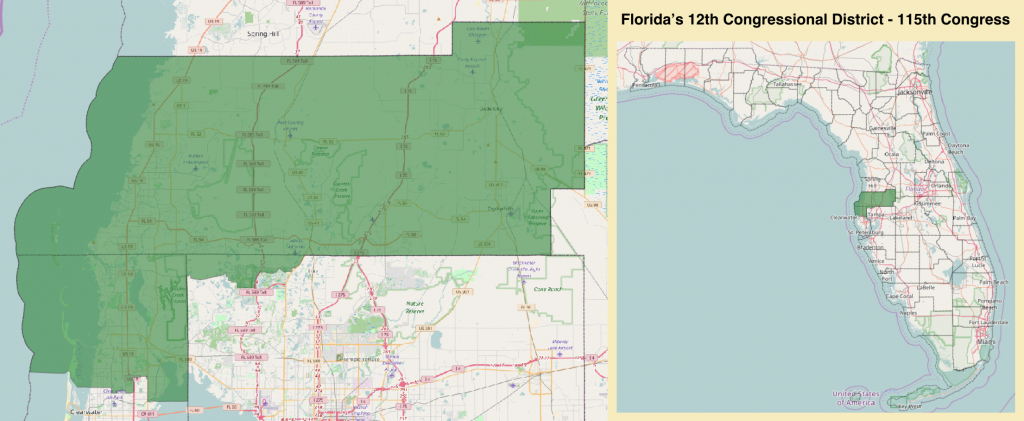Florida&amp;#039;s 12Th Congressional District - Wikipedia - Florida House District 64 Map