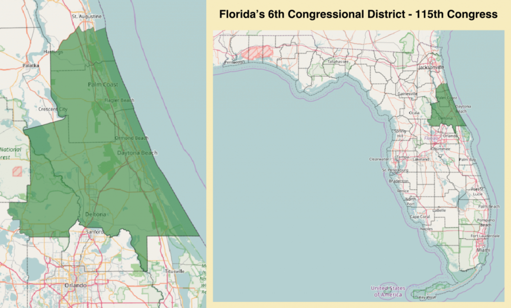 Florida&amp;#039;s 6Th Congressional District - Wikipedia - Florida&amp;amp;#039;s Congressional District Map