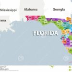 Florida`s Congressional Districts For The 115Th Congress 2017 2019   Florida&#039;s Congressional District Map