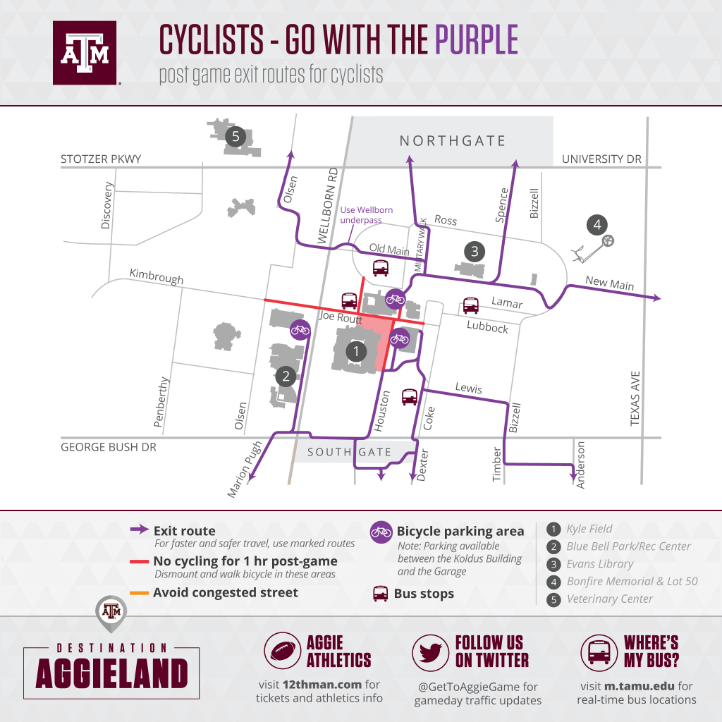 Football Parking &amp;amp; Information - Texas A&amp;amp;amp;m Football Parking Map