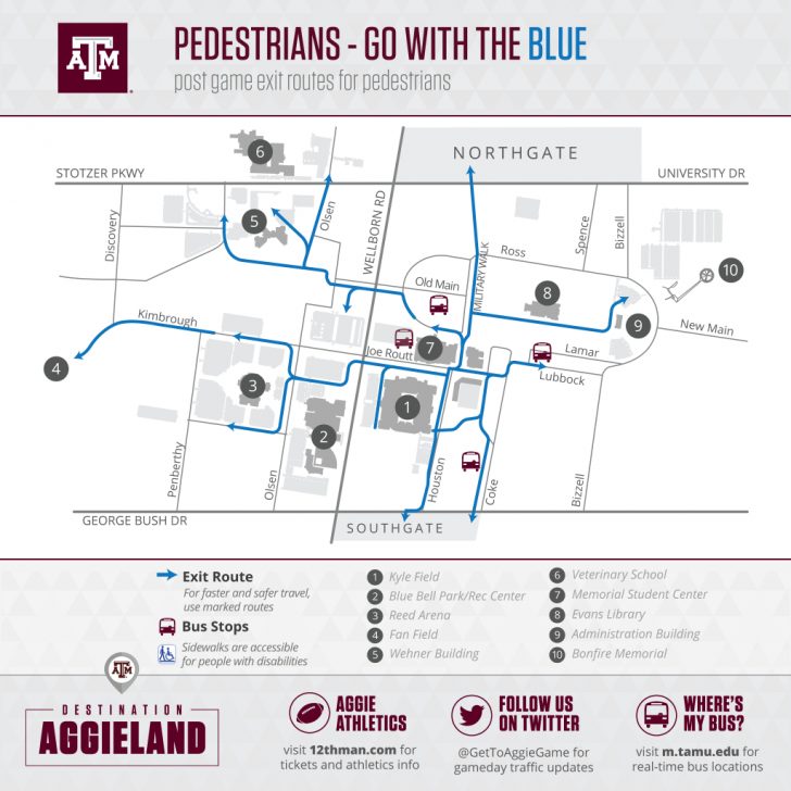 Texas A&m Parking Lot Map