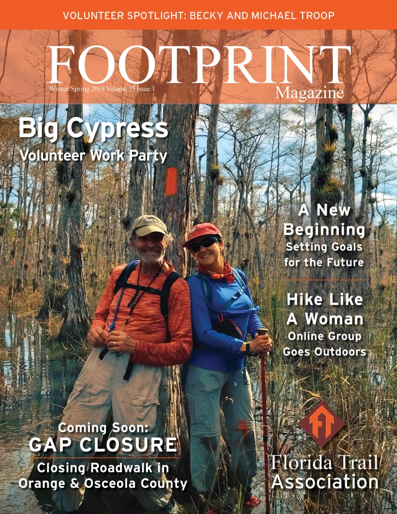 Footprint Magazine | Florida Trail Association - Florida Trail Map Pdf