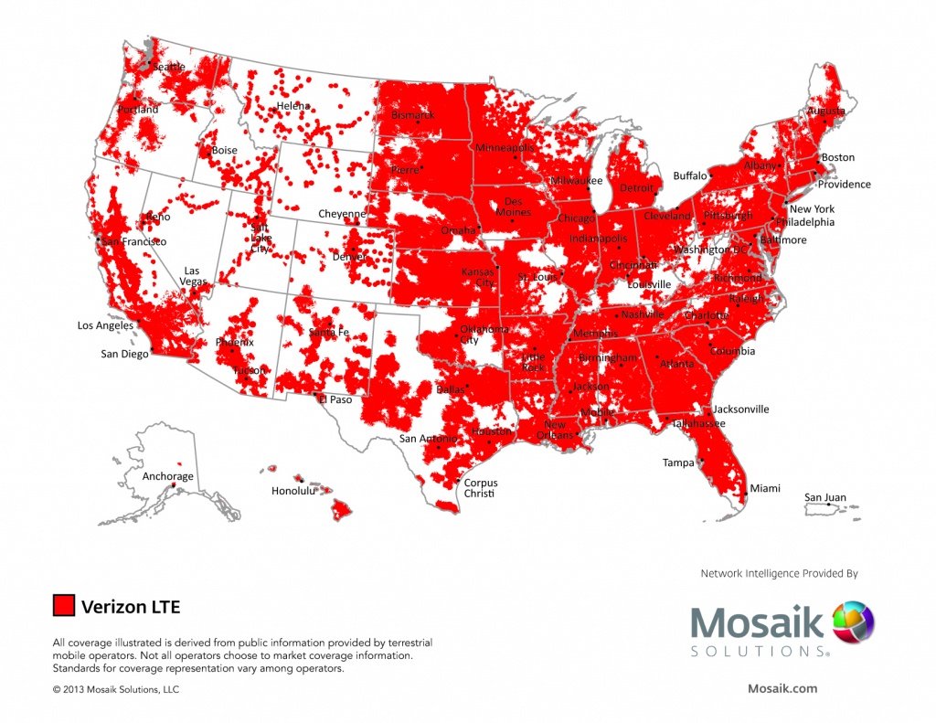 For Lte Coverage And Speed: Verizon Or At&amp;amp;t? - Page 5 - Verizon Lte Coverage Map California