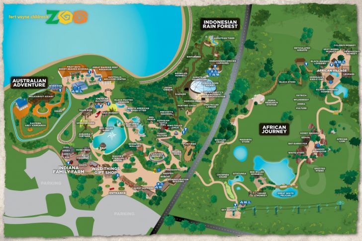 Central Florida Zoo Map