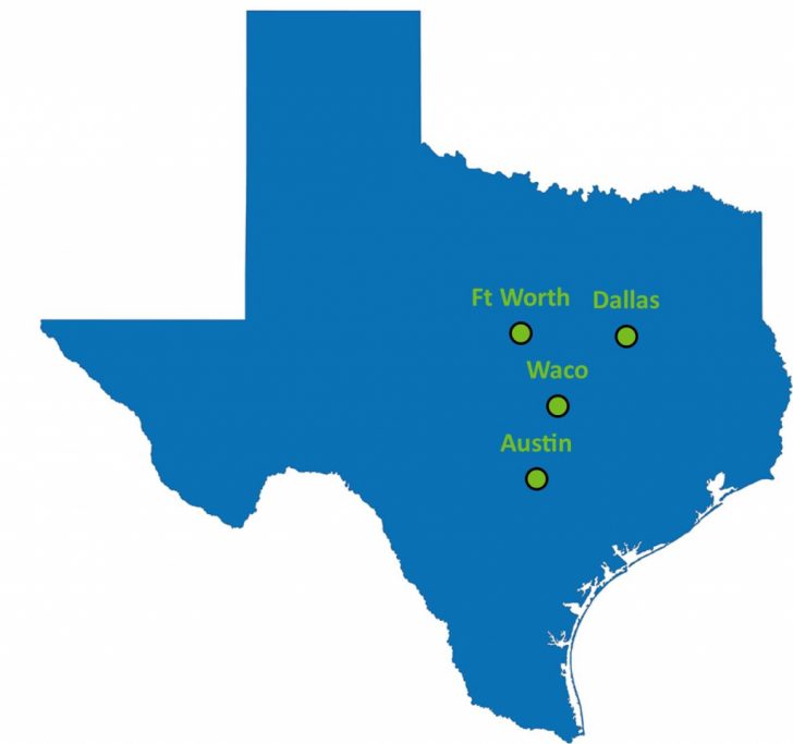 Where Is Fort Worth Texas On A Map