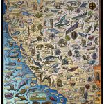 Fossil Map Of California & Nevada   Map Of California And Nevada