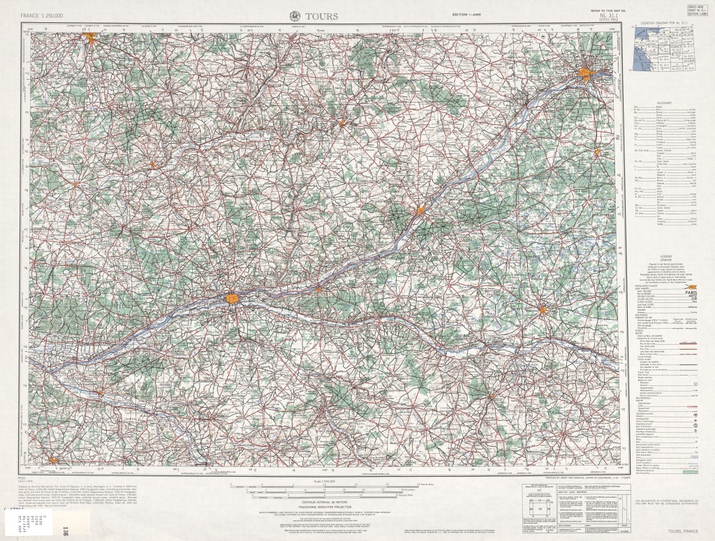 France Ams Topographic Maps - Perry-Castañeda Map Collection - Ut - Printable Topo Maps