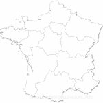 France Political Map   Map Of France Outline Printable