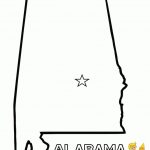 Free Map Of Each State | Alabama   Maryland | State Maps Coloring   Printable State Maps For Kids