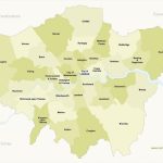 Free Map Of Greater London Boroughs With Names   Printable Map Of London Boroughs