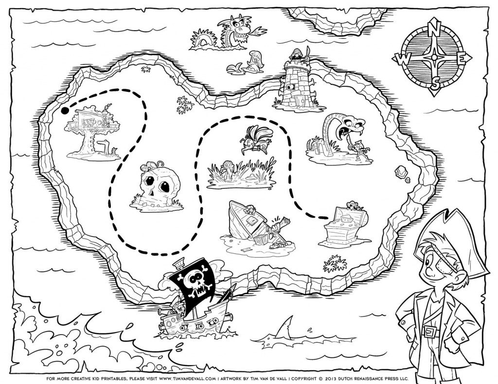 Free Pirate Treasure Maps And Party Favors For A Pirate Birthday - Printable Pirate Maps To Print