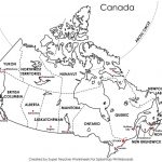 Free Printable Map Canada Provinces Capitals   Google Search   Printable Map Of Canada