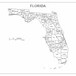 Free Printable Map Of Florida Counties | Download Them And Print   Florida County Map Printable