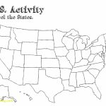 Free Printable Map Of The United States | D1Softball   Free Printable Blank Map Of The United States