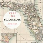 Free Printable Old Map Of Florida From 1885. #map #usa | Maps And   Antique Florida Maps For Sale
