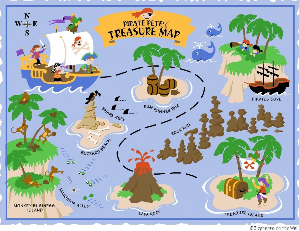 Free Printable Pirate Treasure Map - Google Search | Boy Pirates - Pirate Treasure Map Printable