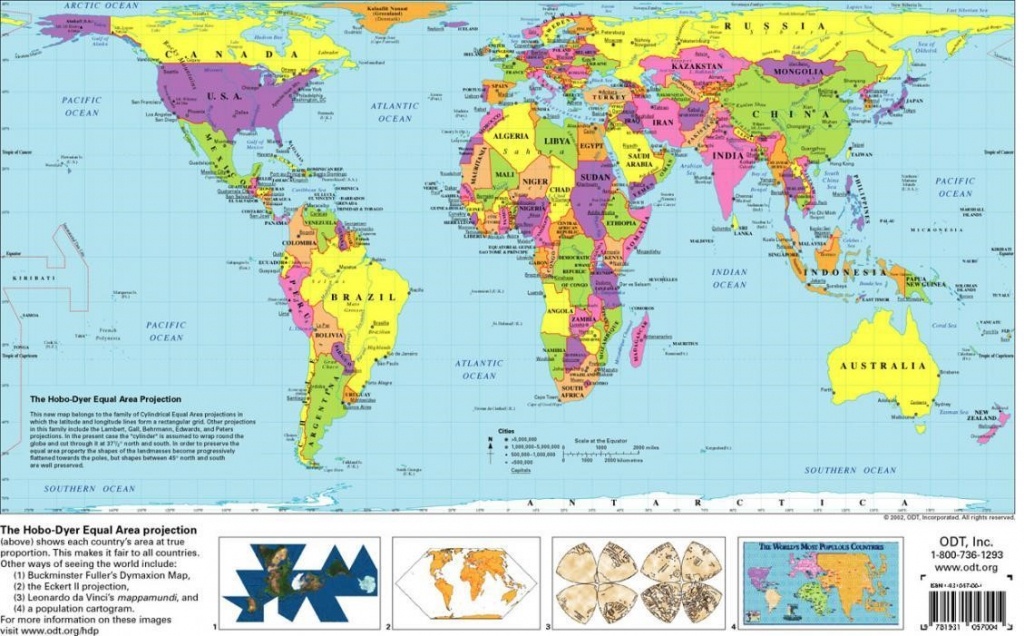 Free World Map Printable | Sitedesignco - Free Printable World Map For Kids With Countries
