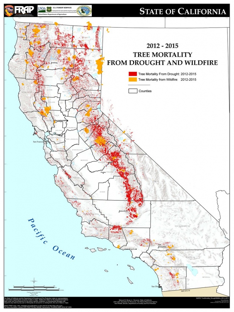 Fuel For The Fire — Reflections On Water - California Department Of Forestry And Fire Protection Map