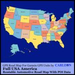 Full Usa America For Use With Garmin Gps/sat Nav Map Gps New Maps   Garmin Florida Map