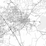 Gainesville, Florida   Area Map   Light | Kathy Prendergast | Area   Map Of Gainesville Florida And Surrounding Cities