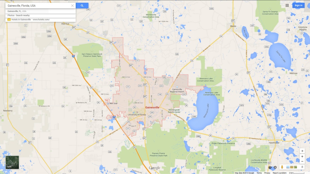 Gainesville Florida Map - Map Of Gainesville Florida And Surrounding Cities