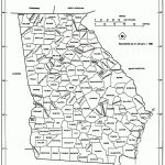 Georgia Free Map   Georgia State Map Printable
