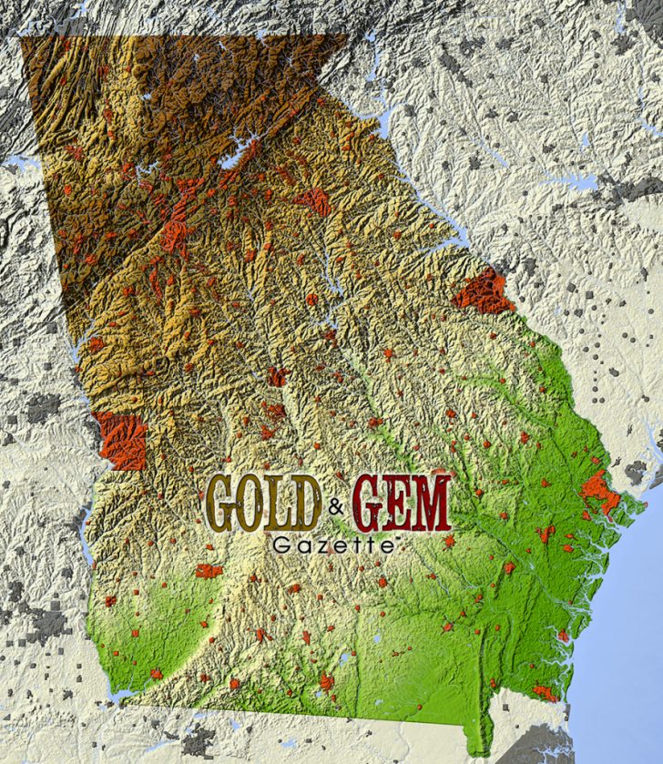 Prospecting Gold And Gem Gazette Magazine Gold Mines In