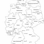 Germany Printable, Blank Maps, Outline Maps • Royalty Free   Printable Map Of Germany
