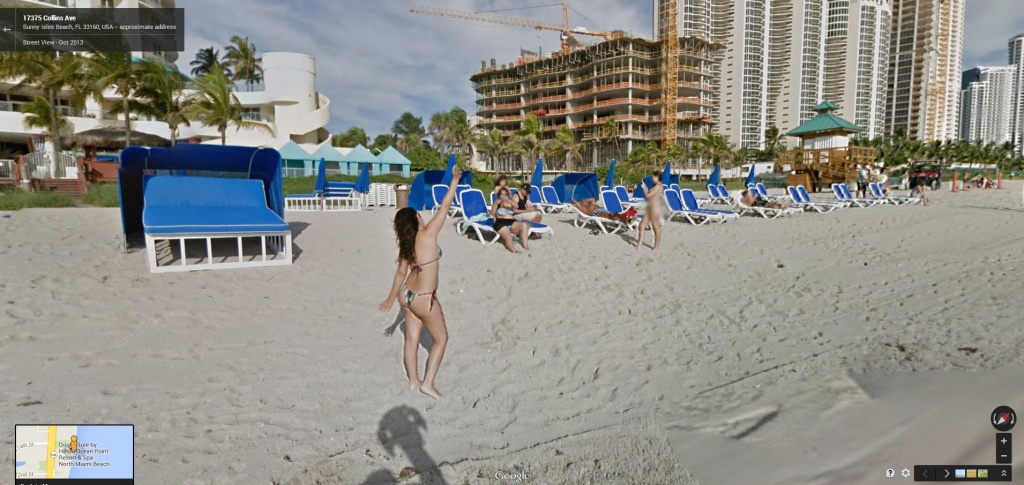 Google Beach View Florida Now Live! | Google Street View World - Google Maps South Beach Florida