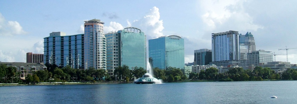 Google Map Of Orlando, Florida, Usa - Nations Online Project - Google Maps Orlando Florida Street View