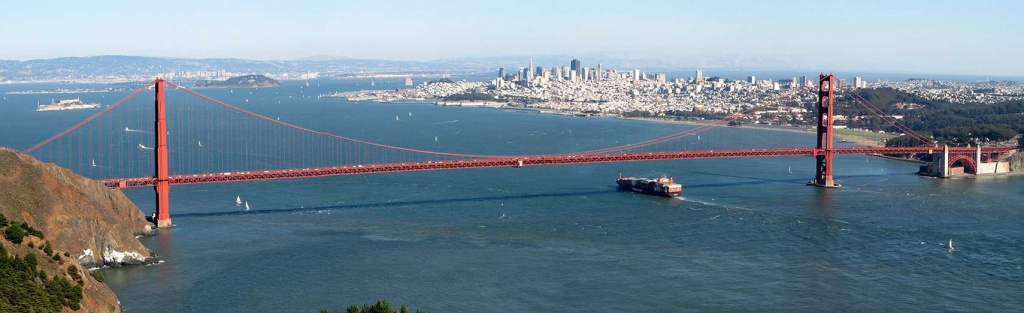 Google Map Of San Francisco, California, Usa - Nations Online Project - Map Of San Francisco California Usa