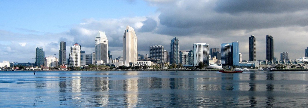 Google Map Of The City Of San Diego, California - Nations Online Project - Google Maps San Diego California