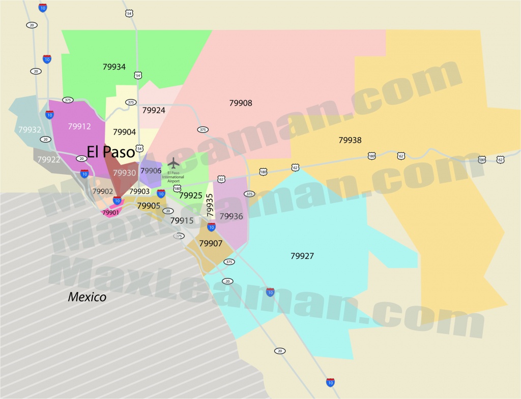 Google Maps El Paso Texas El Paso Texas Zip Code Map Business Ideas - Google Texas Map