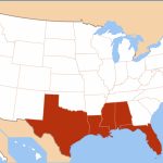 Gulf Coast Of The United States   Wikipedia   Alabama Florida Coast Map
