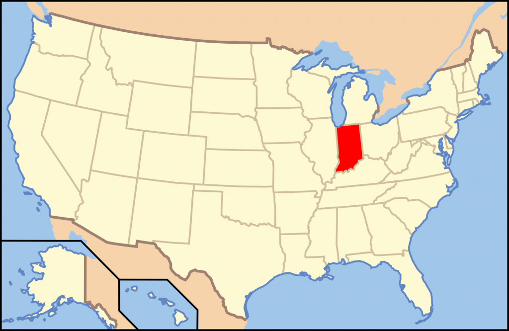 Gun Laws In Indiana - Wikipedia - Florida Concealed Carry Reciprocity Map 2018