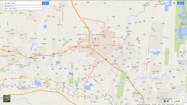 Google Maps Harlingen Texas