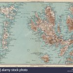 Hebrides Western Isles. Skye North & South Uist Rhum. Scotland, 1932   Printable Map Skye