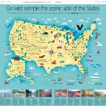 Hello From Nate & Salli | Maps | National Parks Map, Map, American   Printable Map Maker