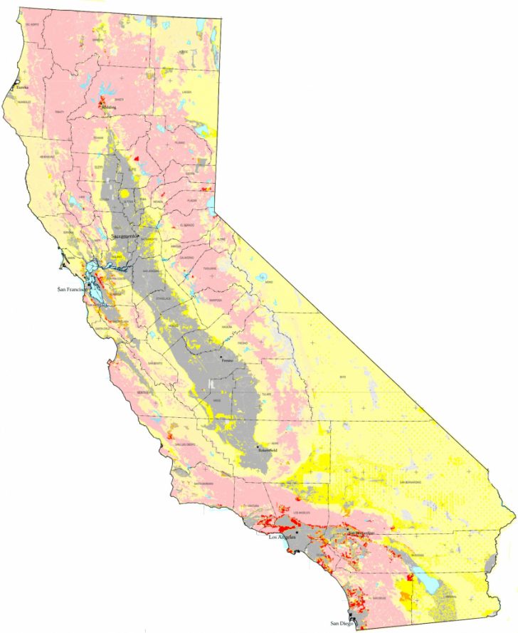 California Fire Zone Map