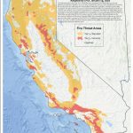 Here Is Where Extreme Fire Threat Areas Overlap Heavily Populated   2018 California Fire Map