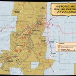 Historic Mining Districts | Colorado Geological Survey   Map Of Abandoned Mines In California