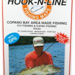 Hook N Line Map F133 Copano Bay Wade Fishing Map (With Gps)   Rockport Texas Fishing Map