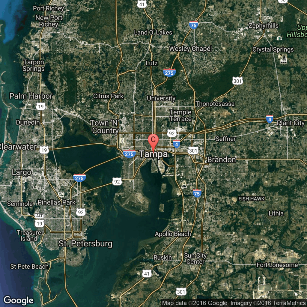 Hotels With Kitchens In Tampa | Usa Today - Map Of Hotels In Tampa Florida