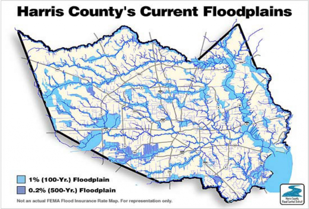 houston current flood map