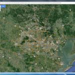 Houston, Texas Map   Google Maps Satellite Texas