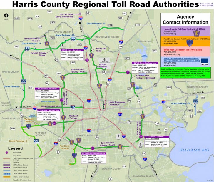 Texas Toll Roads Map