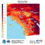 How Long Will Heat Wave Linger Over Southern California? – Orange   Heat Map Southern California